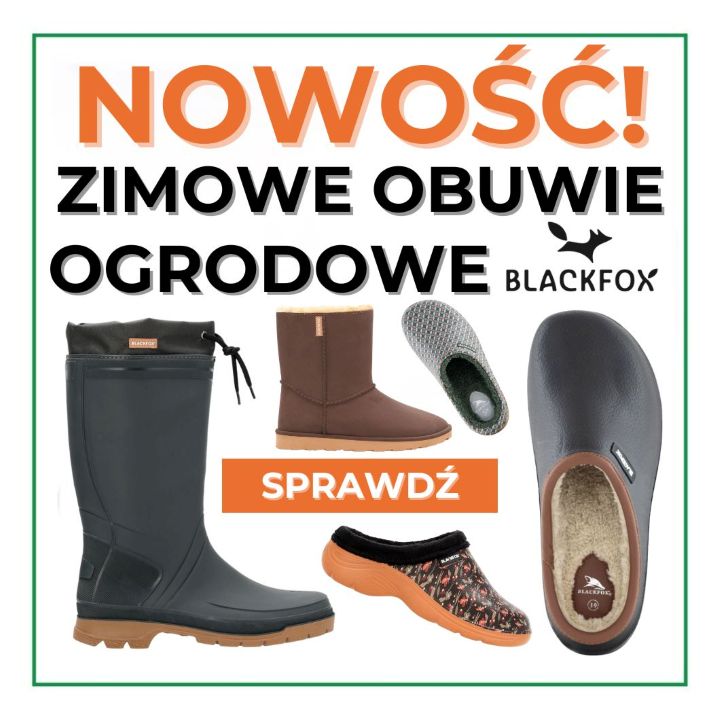 Zimowe obuwie ogrodowe i outdoorowe Blackfox - nowość w naszej ofercie!
