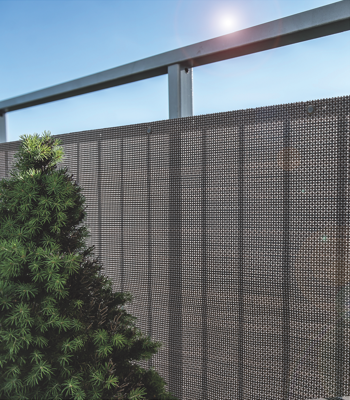 Mata tkanina osłonowa Technorattan Tessa 1x25m brązowa