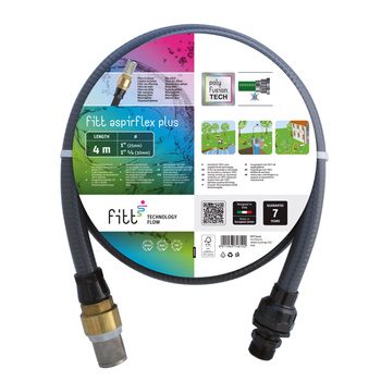 Wąż do zasysania wody z filtrem mosiężnym i złączkami 4m Aspirflex Plus FITT