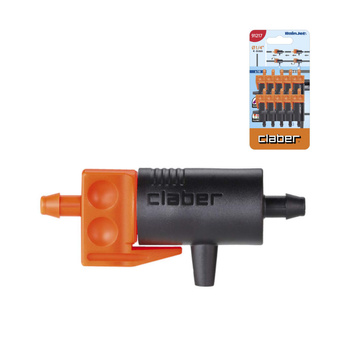 Zraszacz kropelkowy kroplownik liniowy 0-6 l/h CLABER 91217 opak.10 szt.