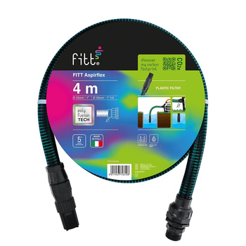 Wąż do zasysania wody z filtrem i złączkami 4m Aspirflex FITT