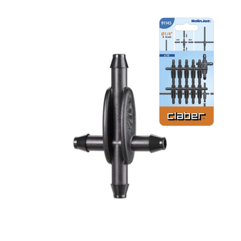 Czwórnik na rurę 1/4" CLABER 91145 opak. 10 szt.