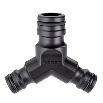 Trójnik 2 x standard Max-Flow CLABER 9646