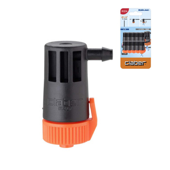 Zraszacz kropelkowy kroplownik końcowy 0-10 l/h CLABER 91214 opak.10 szt.