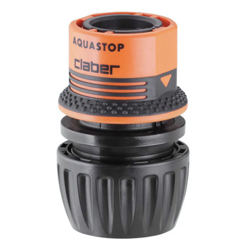 Szybkozłączka  na wąż 1/2"-5/8"-3/4" Ergo-Grip Aquastop CLABER 8548