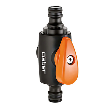 Nypel uniwersalny z zaworem shut-off CLABER 8611