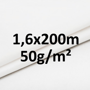 Agrowłóknina okrywowa biała 50g 1,6x200m