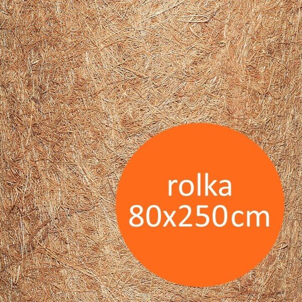 Mata kokosowa ściółkująca 80x250 cm, włókno kokosowe 100%